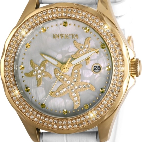 Invicta Ocean Voyage Wildflower Quartz Watch - Picture 1 of 5